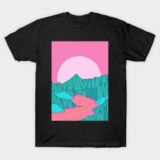 May Morning mountains T-Shirt